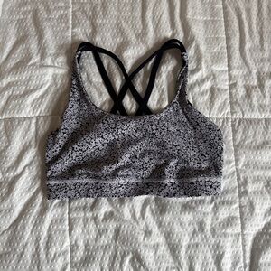 Lululemon Black & White Sports Bra